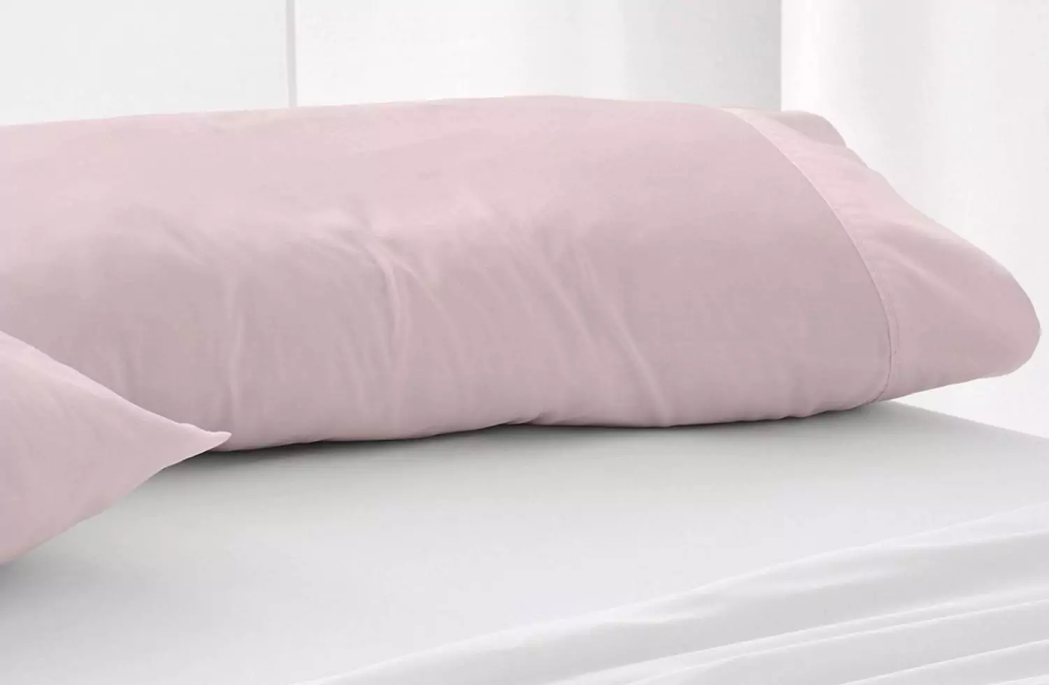 Funda almohada algodón Burrito Blanco color nude