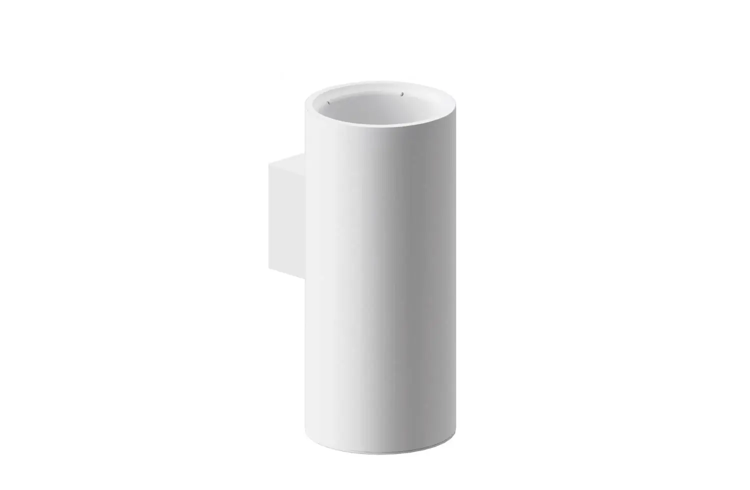 Portacepillos de pared blanco mate Architect S+ Cosmic