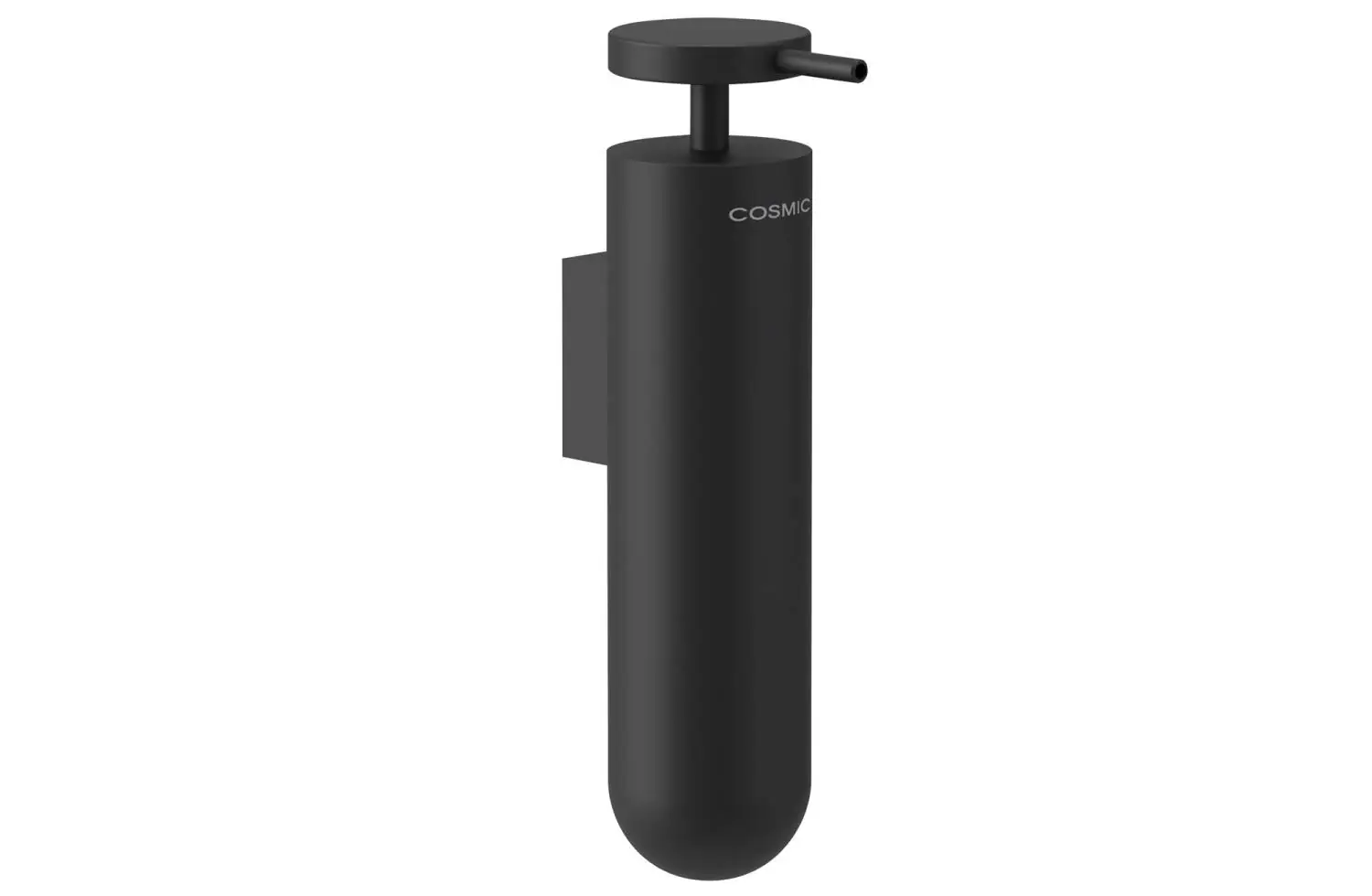 Dispensador jabón pared Geyser negro mate Cosmic