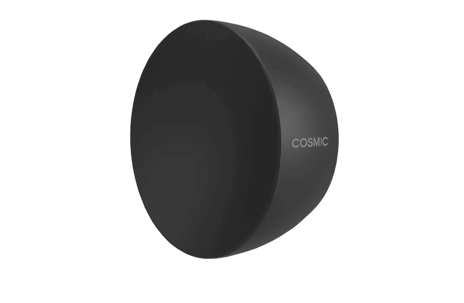 Colgador de baño Geyser negro mate Cosmic